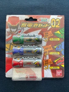Bandai Power Rangers Zyuden Sentai Kyoryuger Dino Charge 02 Set 3 Zyudenchi Rare - Picture 1 of 4
