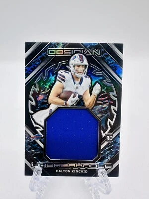 DALTON KINCAID 2023 Panini Obsidian Unbreakable Materials Etch RC Patch #/199 - Image 1 of 2