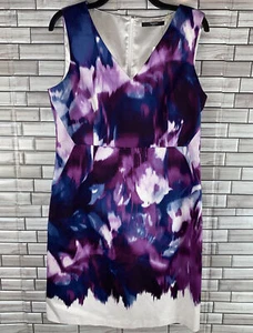 NWT Tahari Sleeveless Sheath Dress Size 14 Petite Business Workwear - Picture 1 of 5