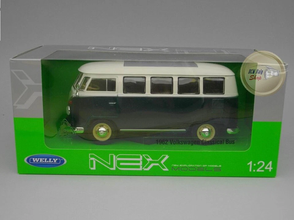 Volkswagen Classic Bus (1962) - Welly 1:24 - WE22095GR - Immagine 1 di 1