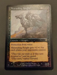 MTG Magic the Gathering Marauding Knight (110/356) Invasion Nm FOIL - Bild 1 von 2