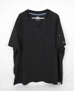 Blusa Médica Unisex Adulto Negra Dickies 3XL. Elástico. Estilo DK610 - Imagen 1 de 15