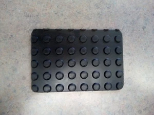 5 3/4" x 3 7/8" Adhesive Button Matt - Lot of 4 - Picture 1 of 3