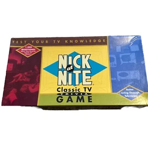 Nick at Nite Classic TV Trivia Game. 1996. Good Condition. Complete - Picture 1 of 2