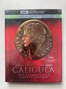 CALIGULA THE ULTIMATE CUT Limited Edition 4K+Blu Ray+CD (4 Disc Set) w/Slipcover - Picture 1 of 19