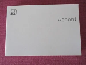 HONDA ACCORD 4 DOOR SALOON (2003 - 2006) OWNERS MANUAL - HANDBOOK. (YJL 2051) - Picture 1 of 3