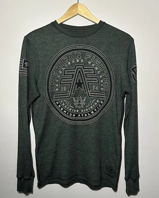 American Fighter by Buckle Long Sleeve Thermal Shirt Mens Size Medium - Image 1 of 4