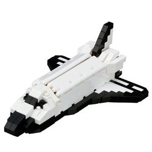Kawada Nanoblock NBH_128 Space Shuttle Orbiter 370pcs - Foto 1 di 2