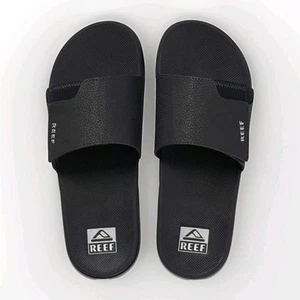 Reef Men’s Fanning Slide Comfy Beach Flip Flops - Size 5 UK with Bottle Opener - Picture 1 of 9