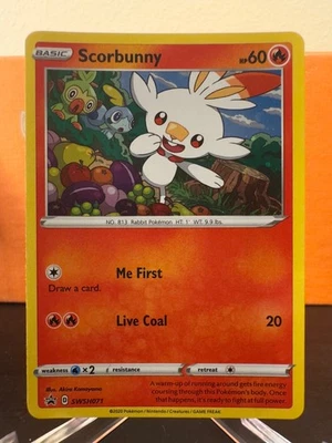 Scorbunny - SWSH071 Cosmos Holo Promo SWSH: Sword & Shield Promo Cards NM - Image 1 of 3