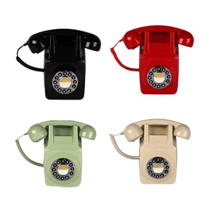 Téléphone Filaire Cadeau Bureau Famille Amis Rétro Fixe - Photo 1/22
