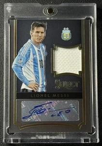 LIONEL MESSI 2015 PANINI SELECT #JA-LM JERSEY AUTO 39/46 ARGENTINA - Picture 1 of 2