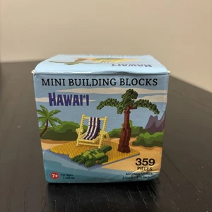 Mini Bausteine Hawaii Motto Set 359 Teile Schildkröte - Neu versiegelte Box - Bild 1 von 6