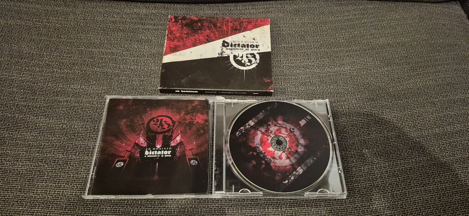 Ad Hominem - Dictator - A Monument Of Glory SLIPCASE CD ( Impaled Nazarene ) - Imagem 1 de 1