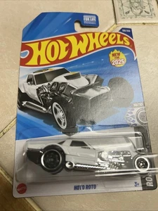 Neu Hot Wheels 2025 Rod Squad 10/10 Hoto Roto weiß 158/250 - Bild 1 von 3