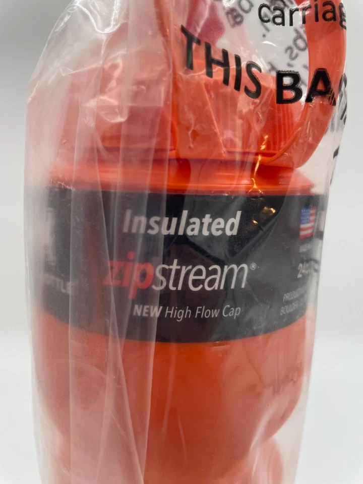 Polar Bottle Insulated Water Bottle 24 oz Zipstream Lid Orange Lot of 2 - Image 1 of 4