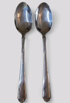 2 Gorham 18/10 Serving Spoons  - Image 1 of 4
