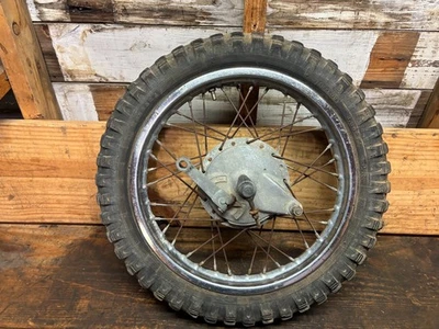 Placa de freno de cubo de rueda trasera Kawasaki KD100 KD100M KD 100 M Foto 1 de 4