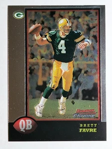 1998 Bowman Chrome Preview #BCP6 Brett Favre - Picture 1 of 2