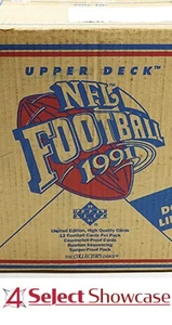 1991 UPPER DECK FOOTBALL 24-BOX WAX CASE FACTORY SEALED - Picture 1 of 7