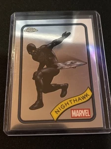 🔥Nighthawk 2025 Topps Chrome Marvel #20 Marvel Comics - Picture 1 of 2