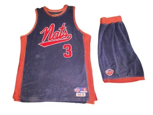 Vintage Reebok Hardwood Classics D'Funkd 1948-49 Iverson #3 Syracuse Nats Trikot XL - Bild 1 von 13