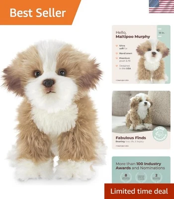 Peluche Bearington 13” Maltipoo Cachorro - El regalo perfecto para todas las edades Foto 1 de 4