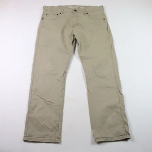 Wrangler Retro Jeans Herren 35x30 Khaki Slim Straight Stretch Twill Chino Freizeit - Bild 1 von 9