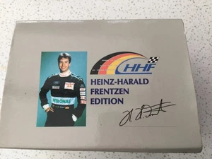 Mini Champs  Red Bull H H FRENTZEN 1/8th  Scale Collectable Miniature Helmet - Picture 1 of 6