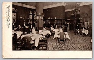 Postal interior restaurante Denver Albany 'The Bohemia' vintage - Imagen 1 de 2