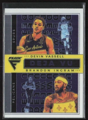 2020-21 Panini Flux Deja Vu Brandon Ingram / Devin Vassell #11 - Image 1 of 2