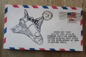 SHUTTLE 7 DAY TEST COVER APR 6, 1978 WHITE SANDS - Picture 1 of 1