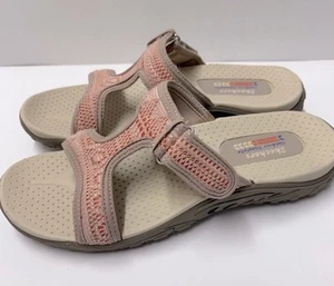 Skechers Reggae Desert Escape Slide Sandals Taupe Sz 8 - Picture 1 of 5
