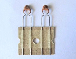 4 pcs.Ceramic Capacitors. 1000pF 50V, 10C9 - Picture 1 of 1