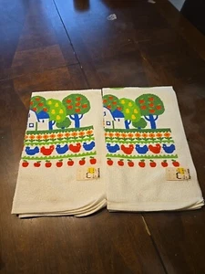Lot Of 2 Cannon Kitchen Towels New With Tags New Old Stock - Picture 1 of 6