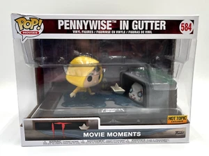 Funko POP Movie Moments IT Pennywise In Gutter 584 Georgie Exclusive Horror - Picture 1 of 12