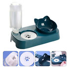  Plastic Cat Feeder Pet Bowl Cats Water Automatic Dispenser Dog Food