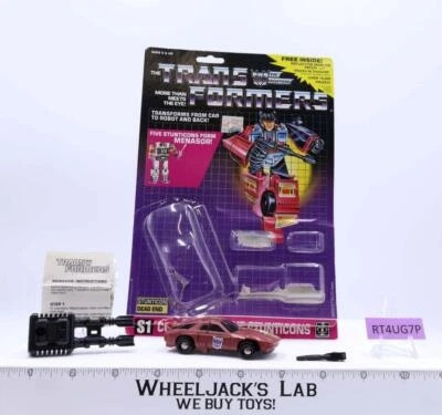 Dead End 100% Complete W/CARDBACK & BUBBLE 1986 Vintage G1 Transformers - Image 1 of 4