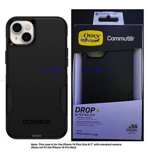 OTTERBOX iPhone 14 Plus (6.7") Commuter Series 77-88401 Black - Picture 1 of 6