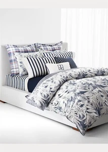 Ralph Lauren Evan Key West Botanical 3P Full Queen Comforter Pillow shams Set - Picture 1 of 6