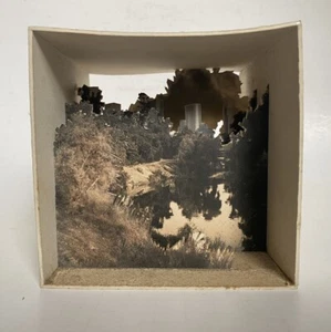 Rare 1984 Early Sally Gall Diorama Shadow Box Photos Cityscape Landscape Signed - Picture 1 of 22