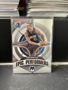 2021-22 Panini Mosaic Dirk Nowitzki Epic Performers Insert #8 Mavericks - Picture 1 of 1
