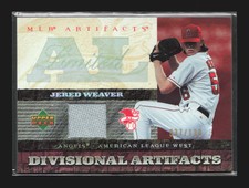 2007 Upper Deck Artifacts /130 #DA-JW Jered Weaver    Anaheim Angels