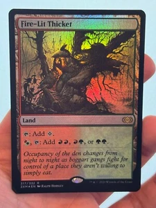 1X FOIL Fire-Lit Thicket MINT MTG Magic 2XM Double Masters Rare Staple EDH CEDH - Bild 1 von 4