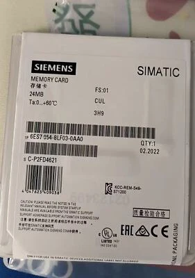 6ES7 954-8LF03-0AA0 1PCS New Siemens 6ES7954-8LF03-0AA0 Memory Card Fast ship - Image 1 of 2