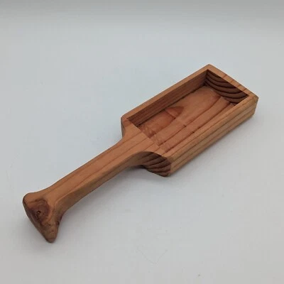 Jabonera de madera hecha a mano Foto 1 de 4