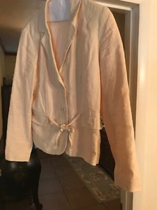 Merona Size Large Cream Jacket - Picture 1 of 4