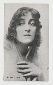 Tarjeta coleccionable Elsie Janis vintage de jugadores distinguidos de la década de 1910 - estrella de cine - Imagen 1 de 2