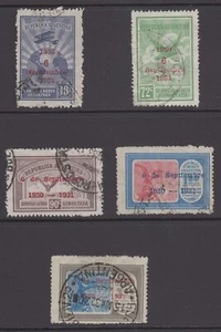 ARGENTINIEN 1931 Ausgabe SC C30-C34 KOMPLETTER SATZ GEBRAUCHT F, SEHR GUTER ZUSTAND 85,00 $ - Bild 1 von 1