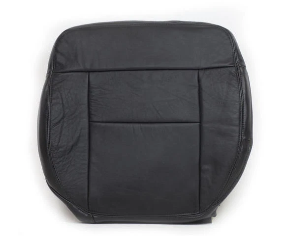 Ford F150 Lariat 2004-08 cubierta de asiento de cuero de repuesto inferior de pasajero negra Foto 1 de 3